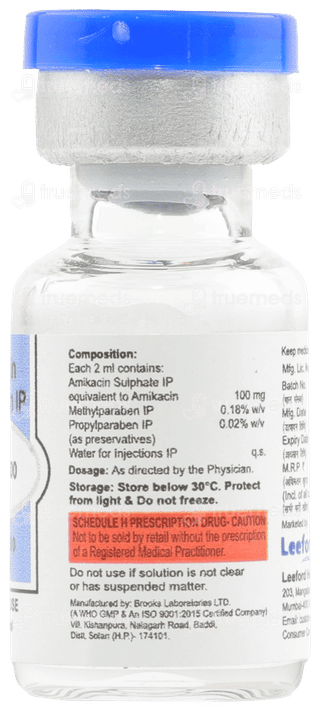 Mikin 100 Mg Injection 2 Ml